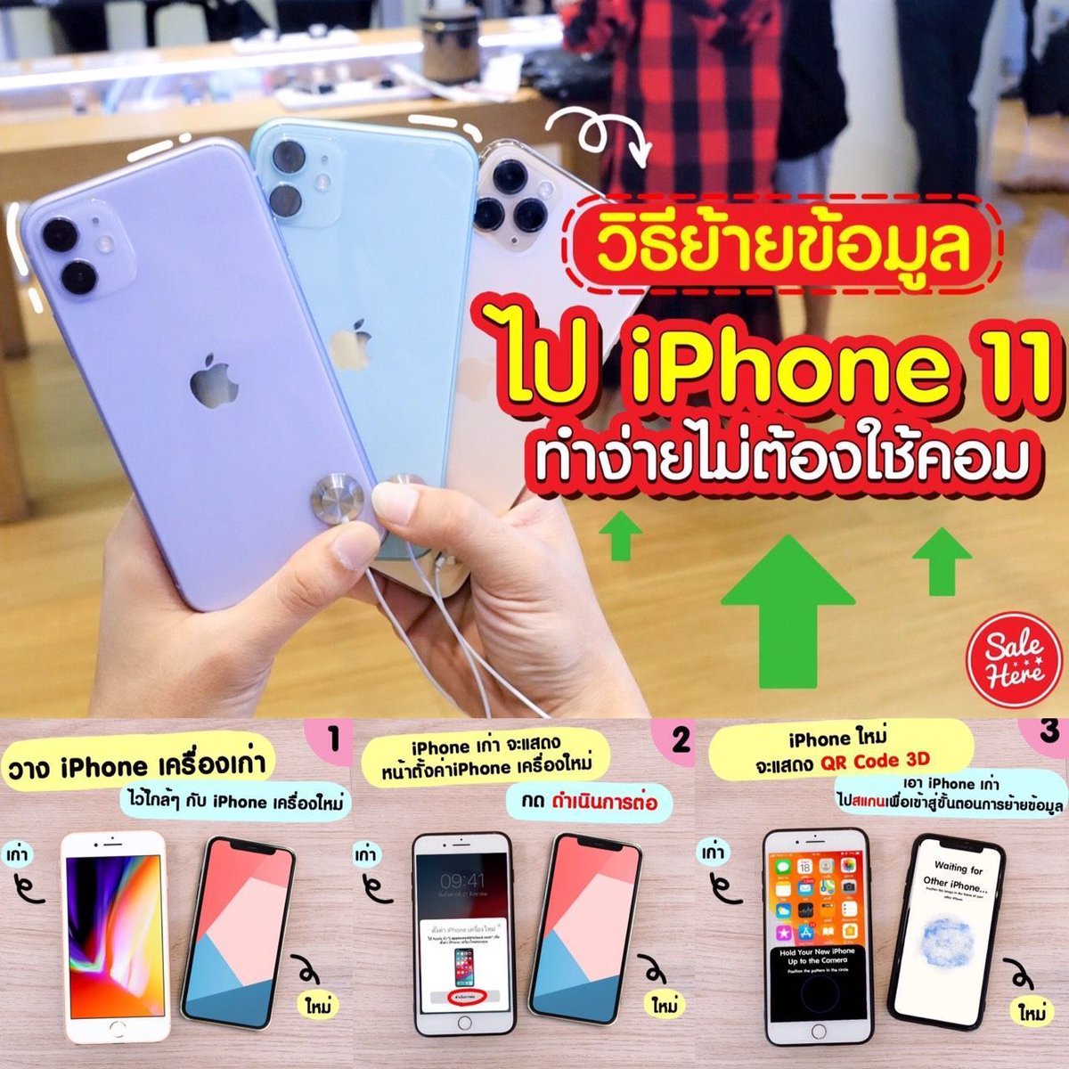 Sale Here - อะไรลดเรารู้ tweet media