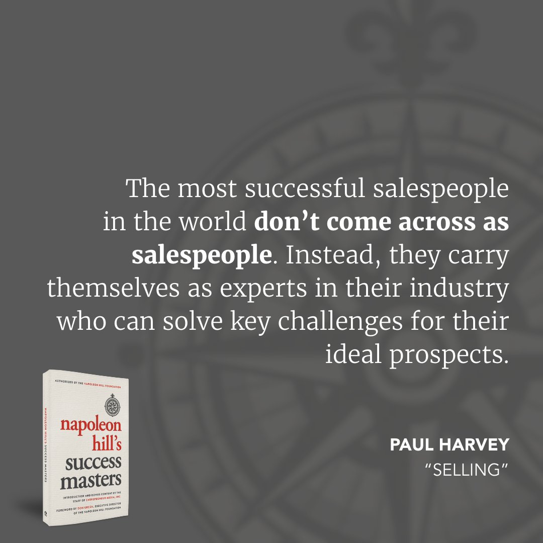 EntBooks's tweet photo. To learn more #success tips like this, purchase Napoleon Hill's #SuccessMasters @NapoleonHillFdn https://t.co/bnKbiTgtQL https://t.co/rhM7SbEgsS