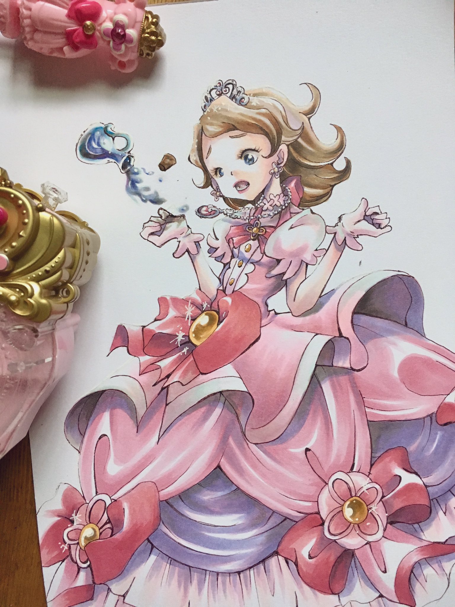 えだまみ On Twitter セド しまった それはプリキュアになる薬だ ソフィ どうしてそんなもの作っちゃったの 魔法って便利 キュアマジカルセドリックさんも横にいたけど気持ち悪すぎて速攻消した ちいさなプリンセスソフィア コピック プリキュア