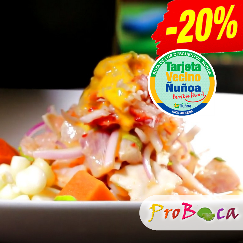 ProbocaChile's tweet image. Con la Ruta Culinaria de los Descuentos, ¡20% Off para los vecinos de #Ñuñoa! Si tienes la Tarjeta Vecino Ñuñoa, pide este beneficio con todo medio de pago en #ProBocaRestoBar, Manuel de Salas 162, #PlazaÑuñoa.