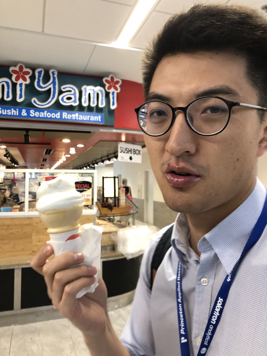LateNightLasers's tweet photo. We had such a great time at the ECS conference this week sharing our research and hearing several interesting talks! #electrochemicalsociety
#ECS2019 #icecream https://t.co/G3RLfYoNyf