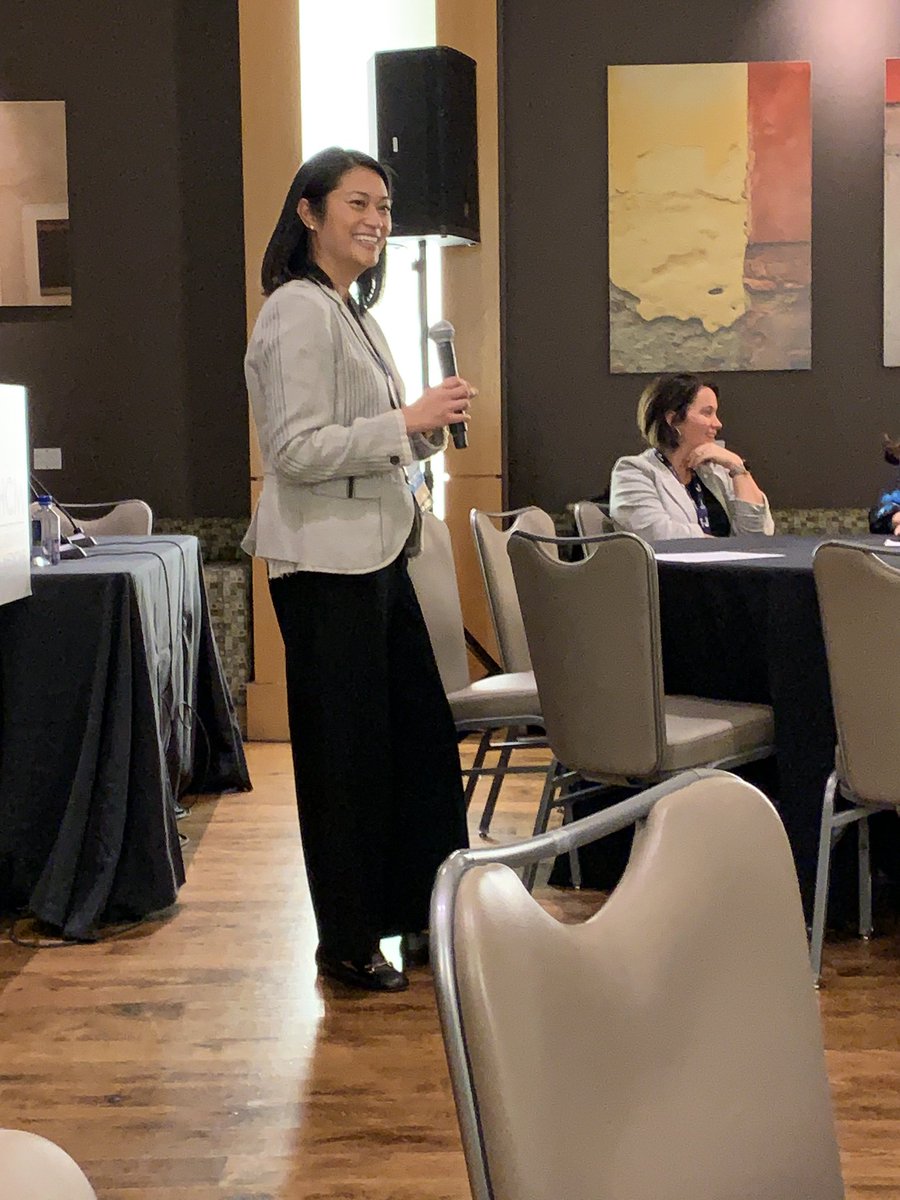 drpippa's tweet photo. Hail to the chief! Welcome to the new president of @AAHCMedicine Theresa Soriano from @cityblockhealth kicking off the new leaders reception. she’s amazing and I’m delighted to get to serve with her over the next few years #AAHCM2019 https://t.co/vuCigZ428h
