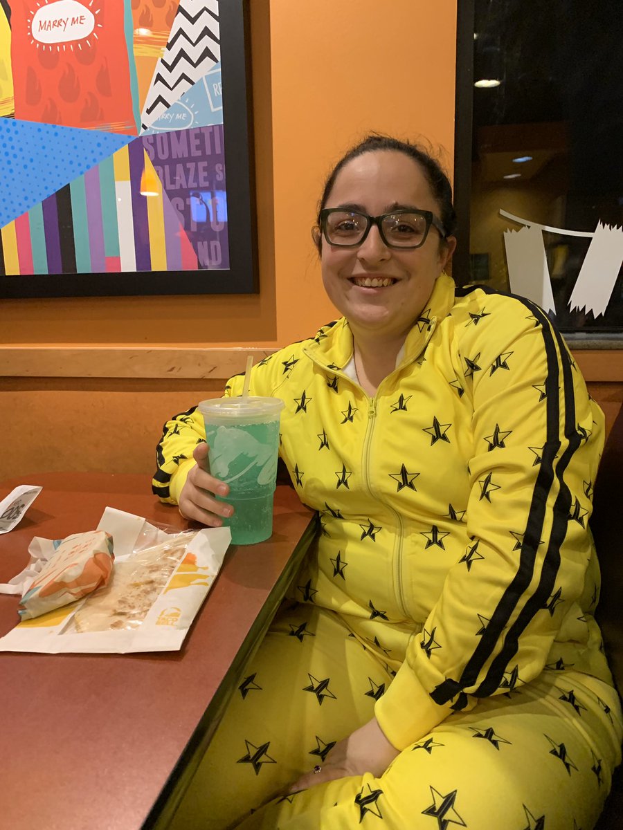 Katie Christensen On Twitter Sitting At Tacobell In My Jeffreestar Tracksuit With My Bajablast