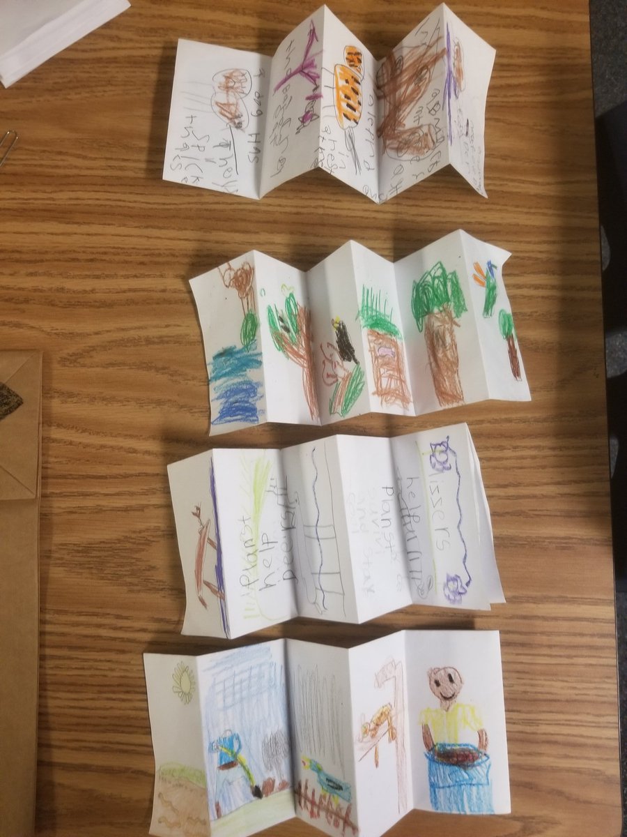 adkins_teach's tweet photo. Today during guided reading, my groups got creative! This week we read nonfiction books about animals. Group 1 made informational accordion booklets, Group 2 made animal puppets & each member of Group 3 made 2 pgs of an animal dictionary! #Adkins2ndgrade #SESBees https://t.co/lCTc8ZzuLA
