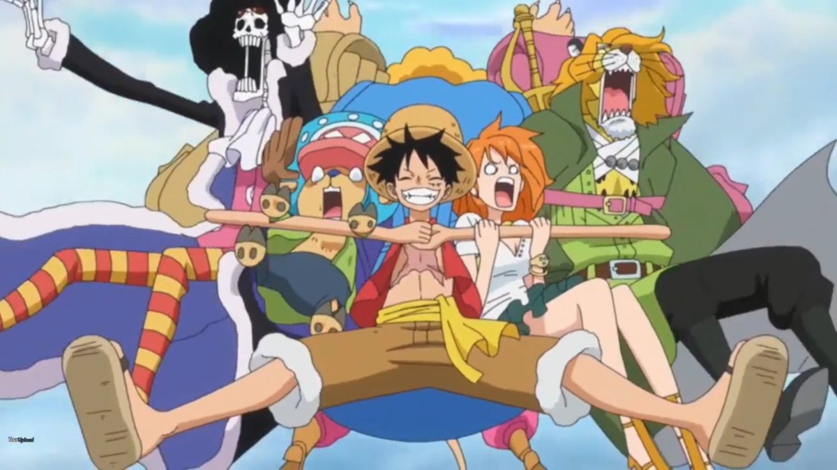 Bri A Childe When Luffy Jumps Off Zou And Takes Everyone With Him
