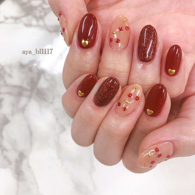 さくらんぼネイルのtwitterイラスト検索結果 古い順