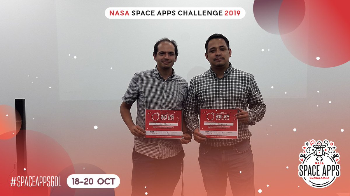 spaceappsgdl's tweet photo. Recién terminamos la charla: "Introducción a desarrollo de API para manejo y visualización de datos", impartida por Douglas Torres y Joaquín Casanova. ¡Apenas estamos empezando!
#spaceapps #spaceappsgdl https://t.co/dhUtQ2ZkwS