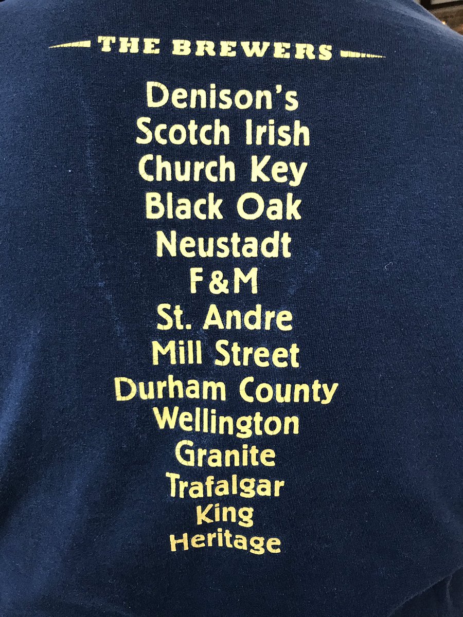Fifteen years ago there weren’t even fifteen brewers, remember how far we’ve come in beer culture in Ontario thanks to events like <a href="/CaskDays/">Cask Days</a> and the family that runs <a href="/barvolo/">Volo</a> #CaskDays #OnCask