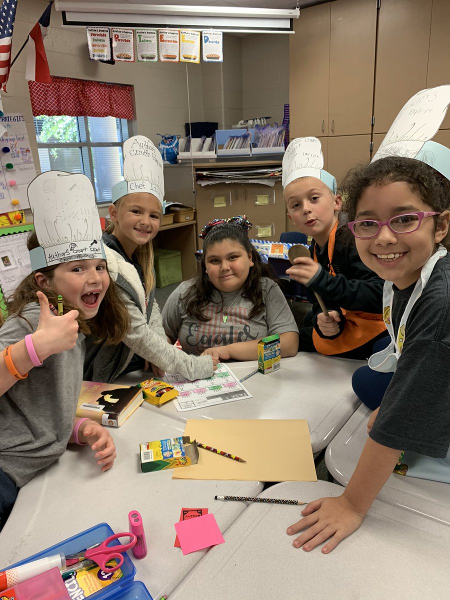RobinZorkic's tweet photo. We finished up our Author’s Craft unit with “a piece of cake” escape room this afternoon.  #eseSOAR https://t.co/HzcCJodyzb