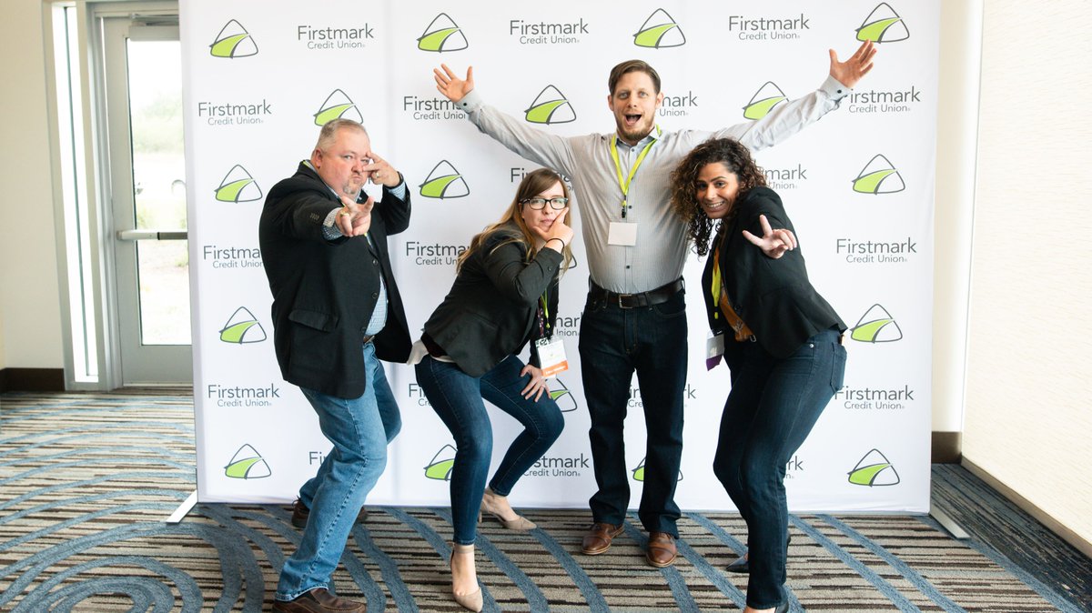 FirstmarkCU's tweet photo. We enjoyed a staff development day on Columbus Day and heard from three great speakers and mingled with our fellow employees! #FirstmarkFun #FirstmarkConnect https://t.co/A9EaSyPiXD