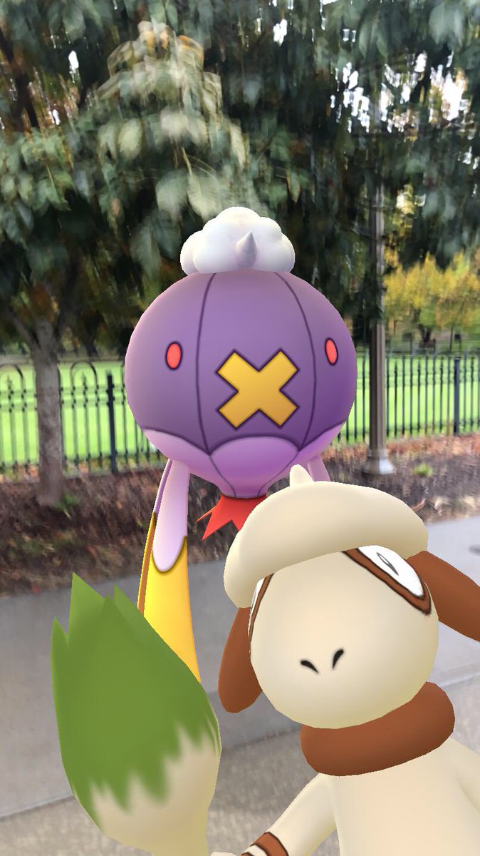 ModestNature79's tweet photo. #PokemonGOHalloween  #GOsnapshot #Smearglebomb https://t.co/cosw5qSlWR