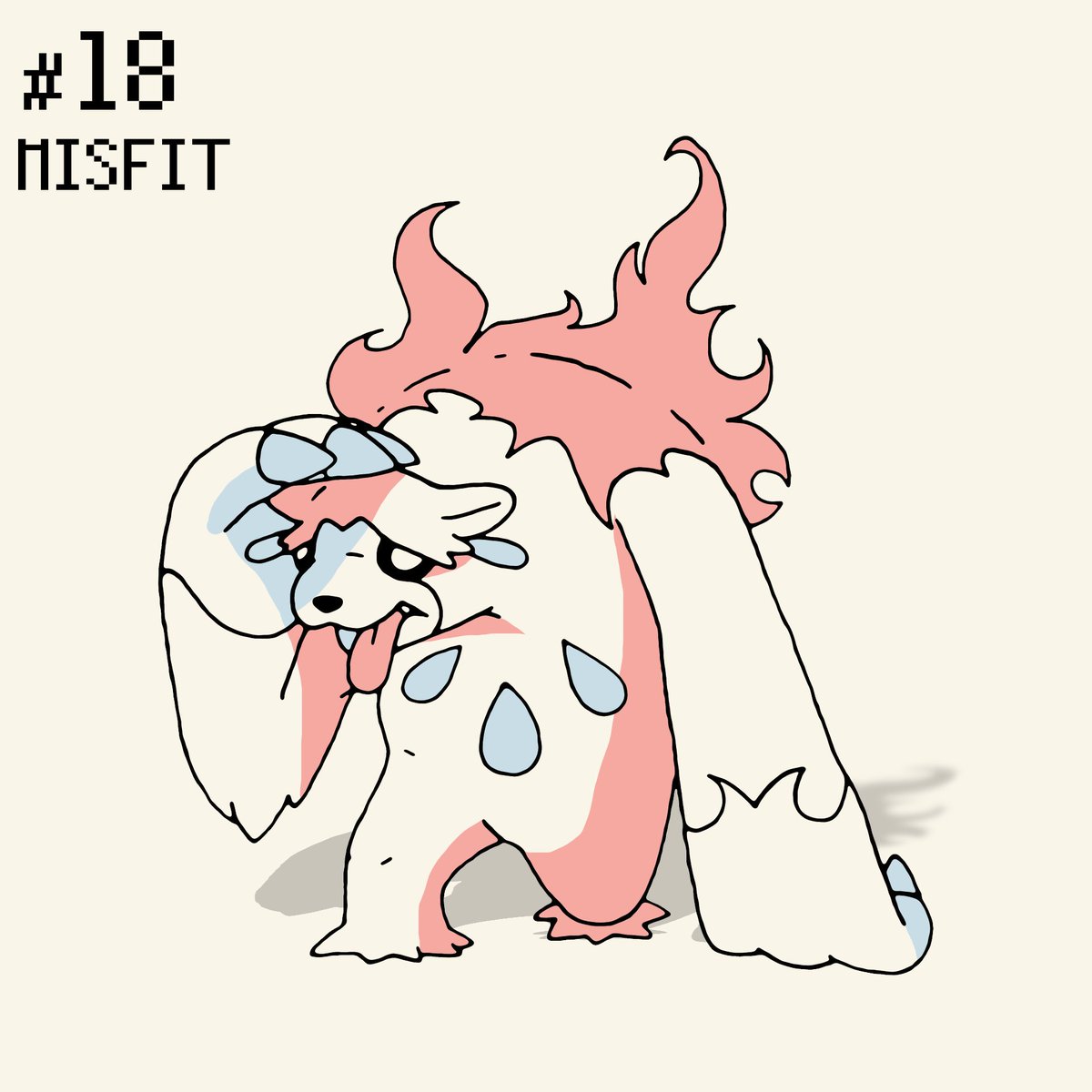 ScptFakemon's tweet photo. Day 18: MISFIT

Miswear

Fire/water type

#inktober #inktober2019 #fakemon #faketober #pokemon #pokemonsword #pokemonswordshield #digitalart #digitaltober #pokedex #day17 #art https://t.co/7kw3txtYds