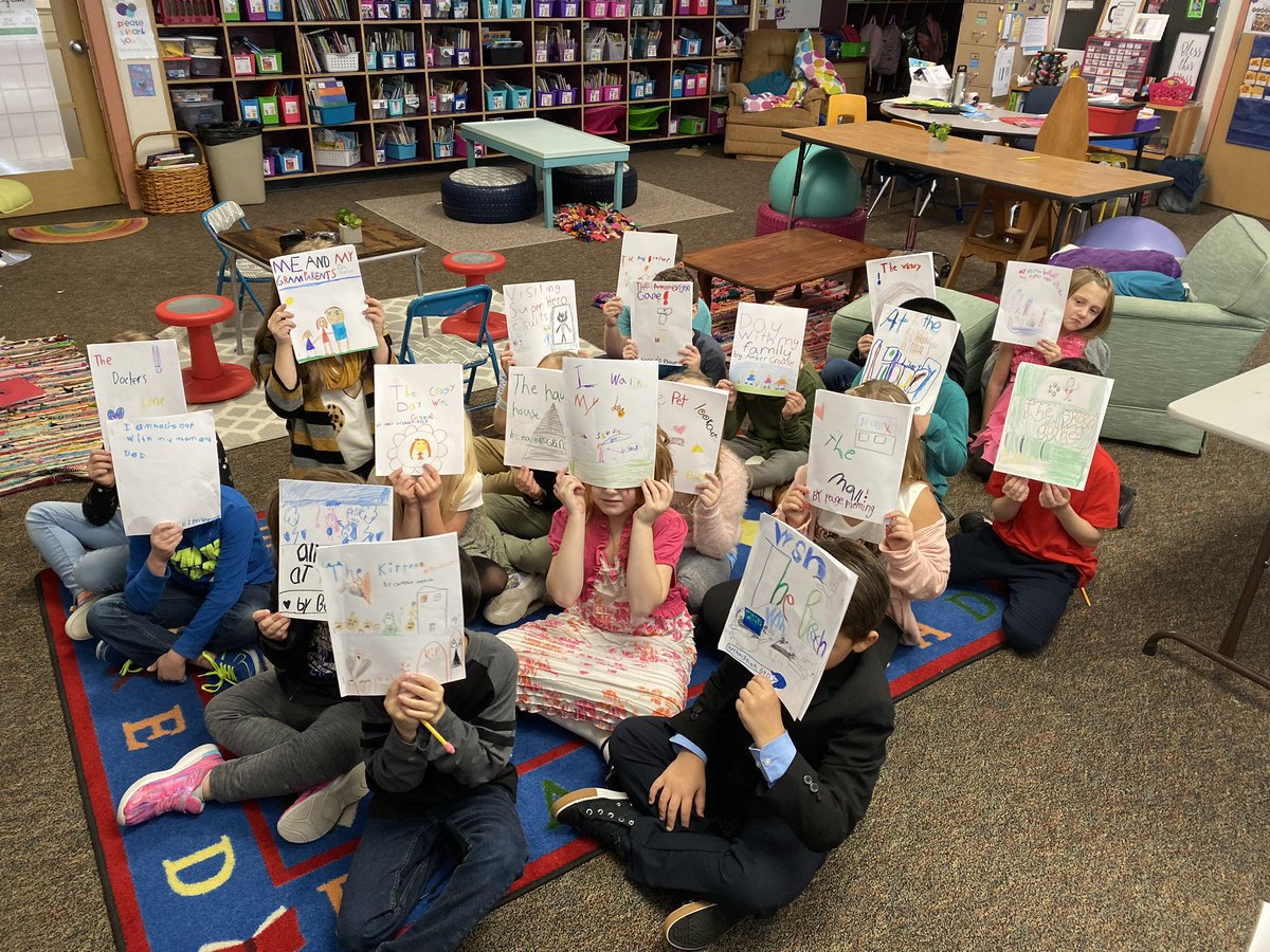 lindsolla's tweet image. We are officially authors!!  Our first published books are complete!! #processoverperfection #GoMtLions