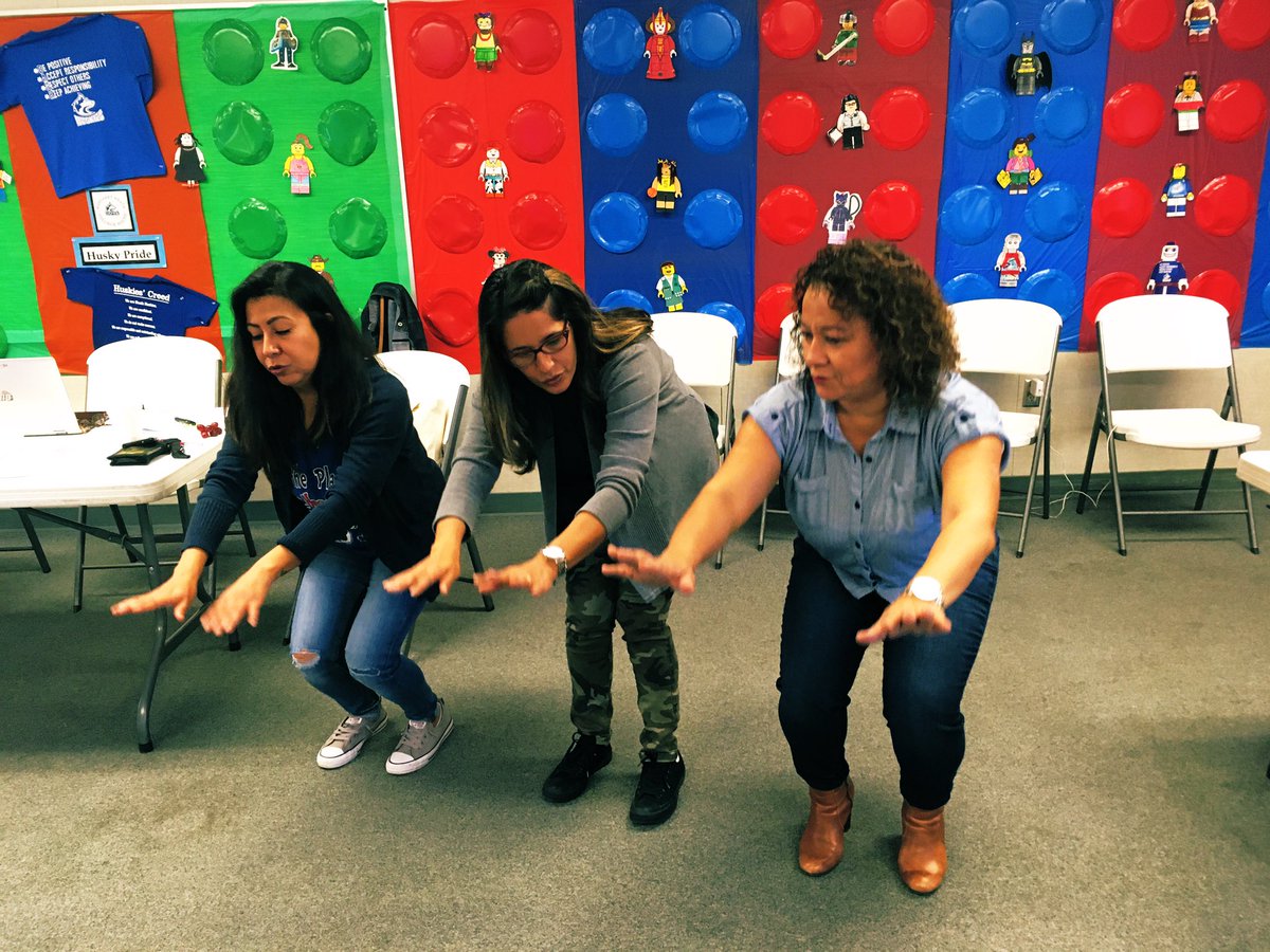 Teachers in Baldwin Park creating ABC dances today. Hooray for @lacoecdol TELA - Teaching English Learners Through the Arts!  #ArtsEd