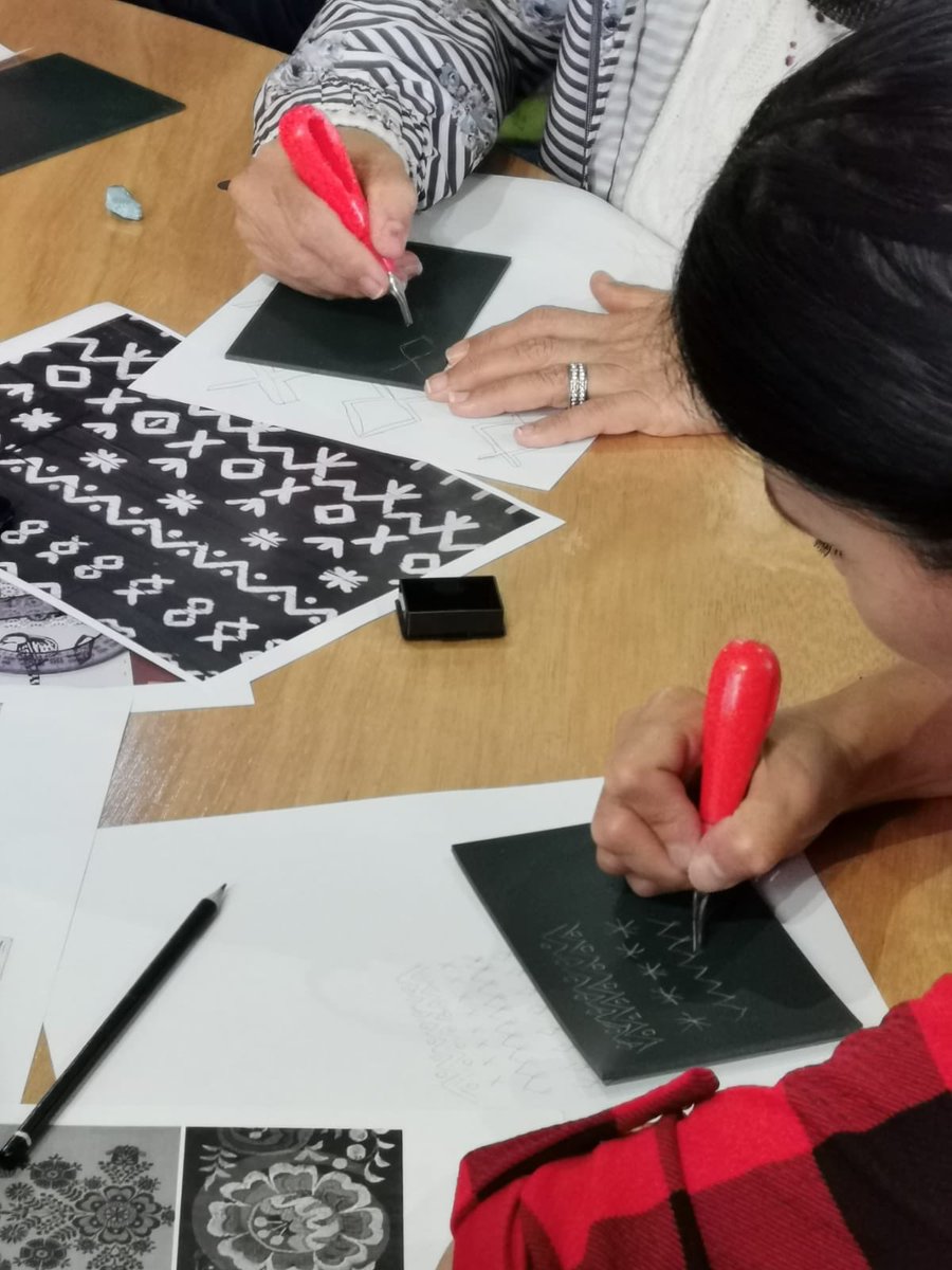 Tereza Buskova (@terezabuskova) on Twitter photo So many lovely mothers came to my lino printing workshop this morning! These symbols will be used on the fasade of Hidden Mothers cottage in 2020 designed & build by <a href="/StudioPolpo/">Studio Polpo</a> supported by <a href="/UseItUIA/">USE-IT TN</a> <a href="/CzechCentreLnd/">Czech Centre London</a> <a href="/ace_national/">Arts Council England</a> <a href="/CzechBirmingham/">Czech Club</a> #birmingham #communityart So many lovely mothers came to my lino printing workshop this morning! These symbols will be used on the fasade of Hidden Mothers cottage in 2020 designed & build by <a href="/StudioPolpo/">Studio Polpo</a> supported by <a href="/UseItUIA/">USE-IT TN</a> <a href="/CzechCentreLnd/">Czech Centre London</a> <a href="/ace_national/">Arts Council England</a> <a href="/CzechBirmingham/">Czech Club</a> #birmingham #communityart