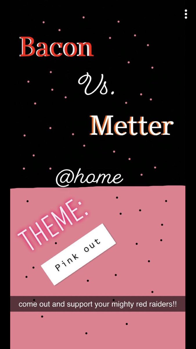 Bacon StudentSection tweet media