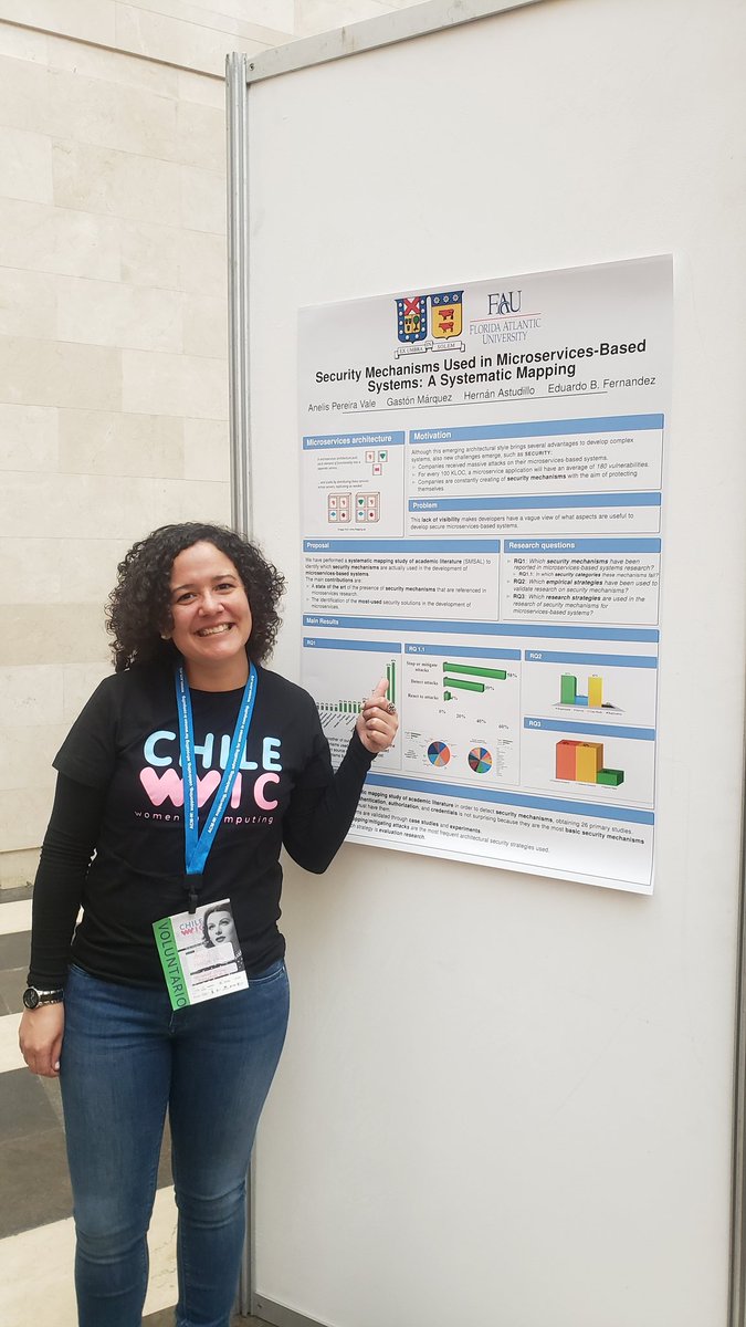 informaticaUSM's tweet photo. Alumnas de pregrado y postgrado en Sesión de Posters de @ChileWic
¡Tremenda presentación!
@usantamaria
#DIUSM #UTFSM #USM #ingenieríacivil #informática #mujeres #mujeresempoderadas #stem #brechaSTEM https://t.co/XarbATtdop