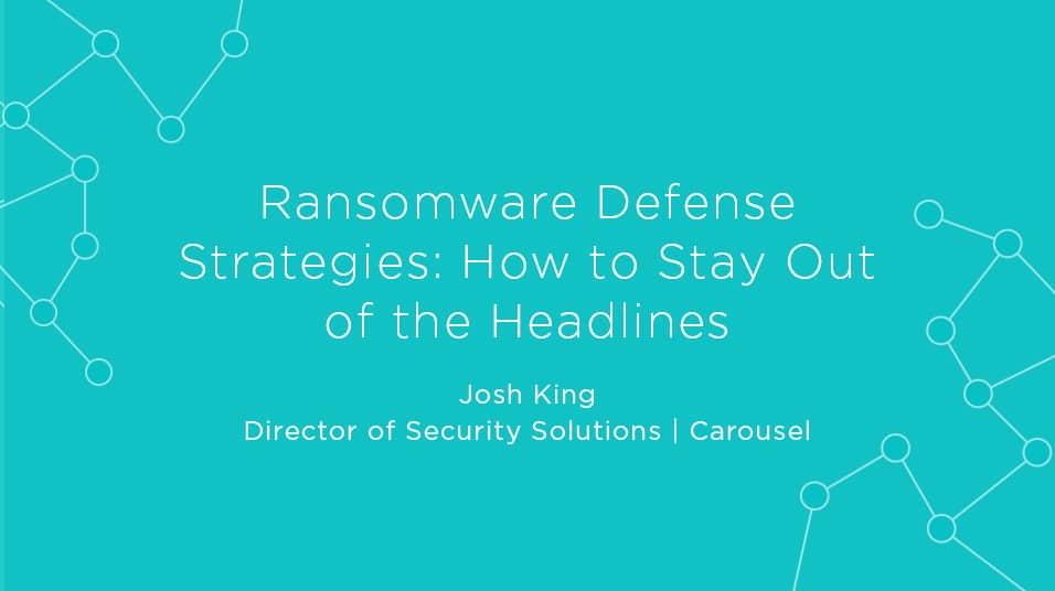 markdamphousse's tweet image. Our most recent #AOVS session attracted a huge turnout and some great discussion around #ransomware strategies! Did you happen to miss it? Don't worry, we've got the full session on-demand, ready for you now! #webinar bit.ly/2MrQ0yR