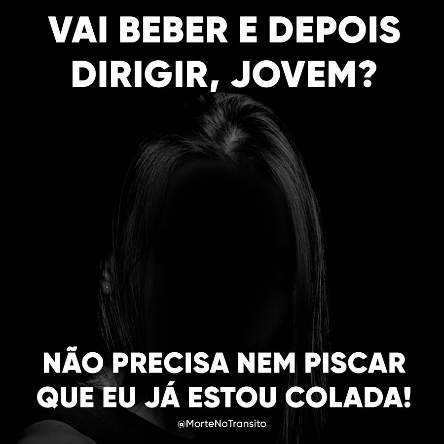 A violência no trânsito é a maior causa de morte de jovens no mundo. No Brasil, ela é responsável pela morte de mais de 40.000 pessoas todos os anos. #mortenotrânsito ☠⚰ 
#xovem #seliga