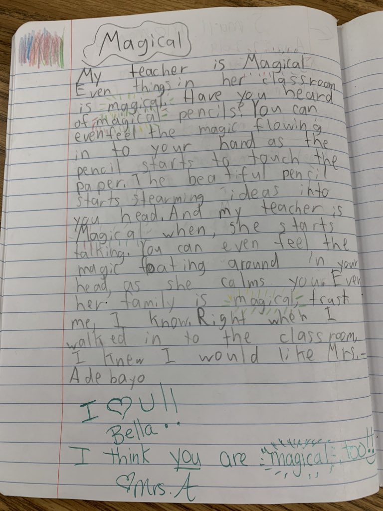 chelsea_adebayo's tweet image. I mean... seriously??? I’m crying happy teacher tears. This class is so special. ❤️❤️ #spoiledteacher #teacherlove #freewrites @MOESTEM1