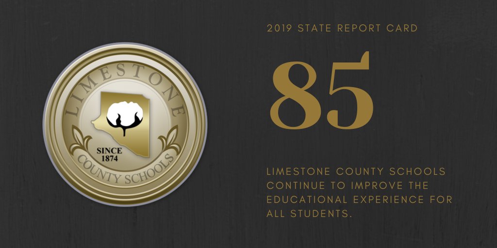 Limestone County Schools continues to grow by building a positive culture through collaboration and targeted instruction. Thank you, students, teachers, parents, and administrators for your support and cooperation. Together, we made it happen again.
