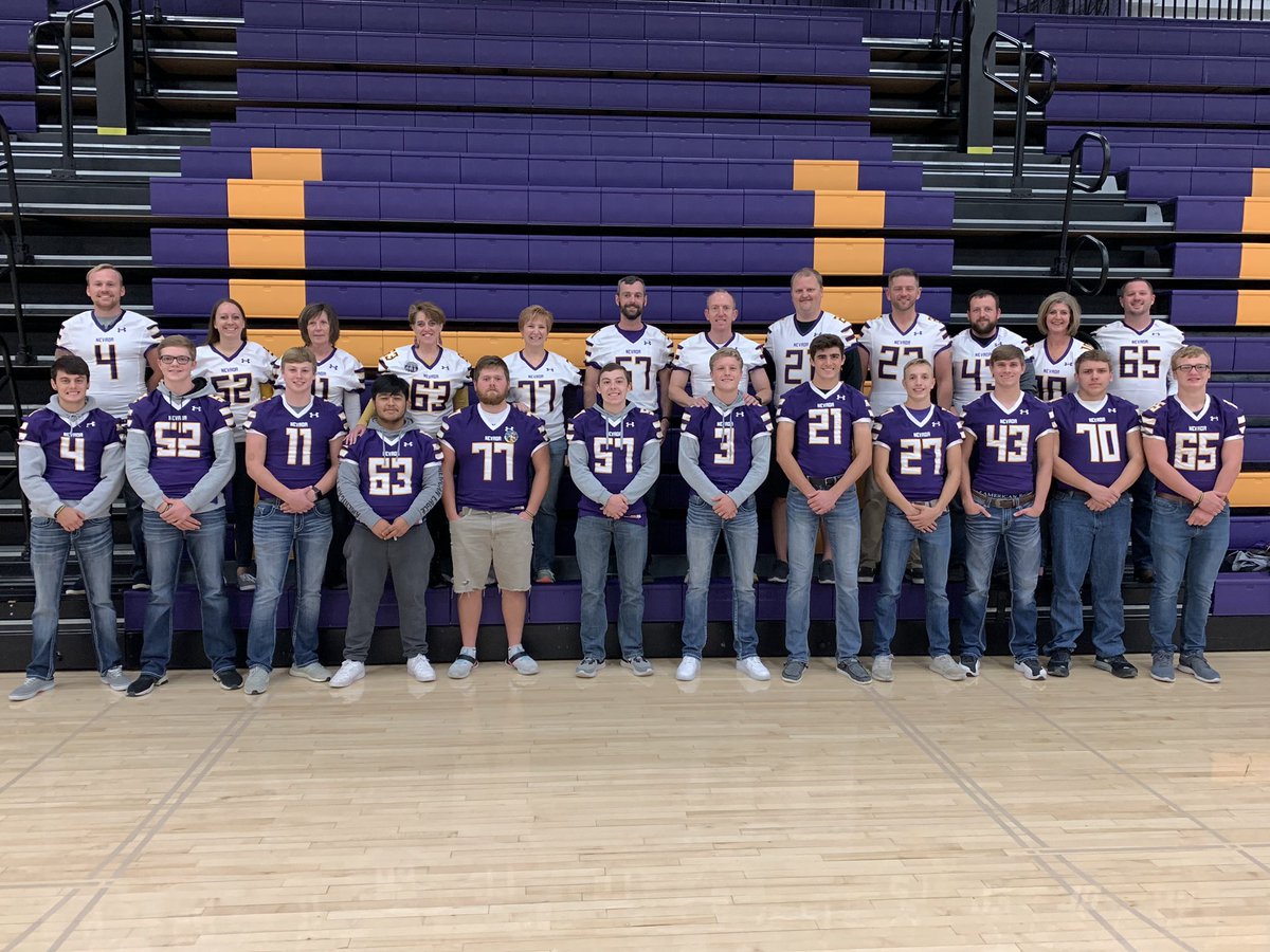 NevadaCubsFB's tweet photo. Football’s teacher appreciation day. Seniors asked a teacher who’s had a positive influence on them to wear their uniform #nevadacubpride https://t.co/0vJJWCsUPU