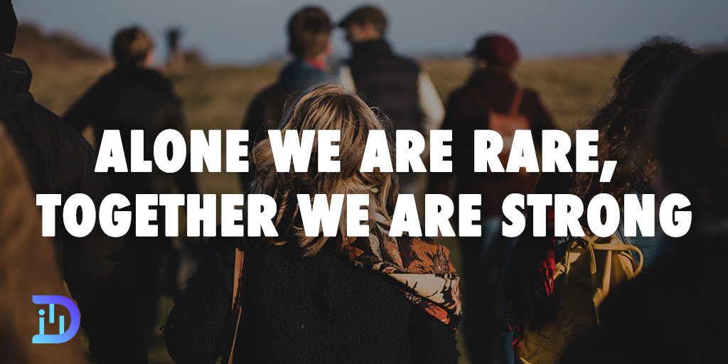 Through community we can empower patients, caregivers and families. 💪#RareDisease #DNAResearch