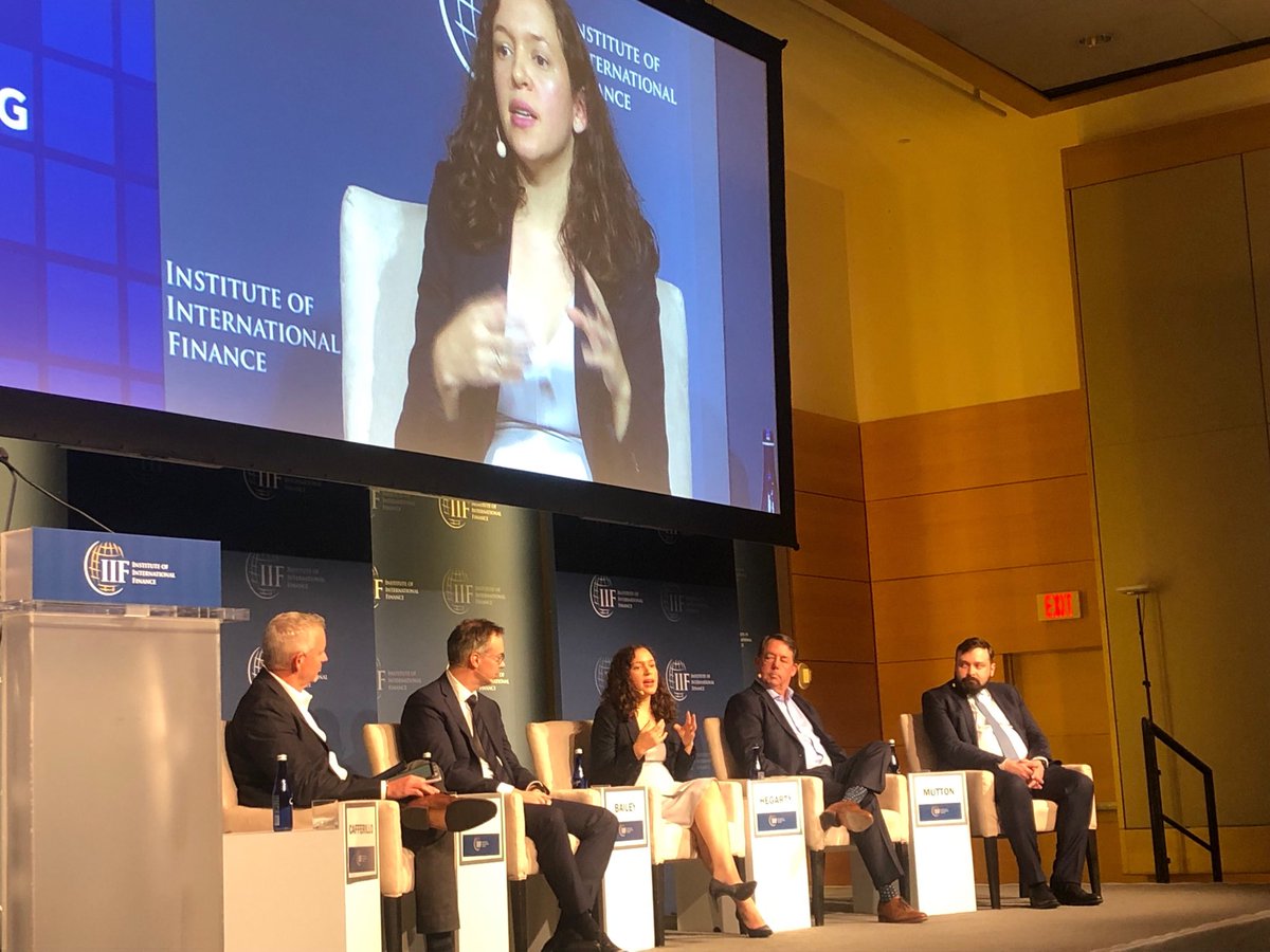 BradJCarr's tweet photo. Big week in #MachineLearning, capped off with #IIFDC panel, ⁦@NataliaCBailey⁩ describing ⁦@IIF⁩ survey results. Tom Mutton talks this week’s ⁦@bankofengland⁩ ⁦@TheFCA⁩ report. With ⁦@RobHegarty⁩ ⁦@DataRobot ⁦@SEBGroup⁩ ⁦@SPGlobal⁩ https://t.co/Q0PWncKaA5