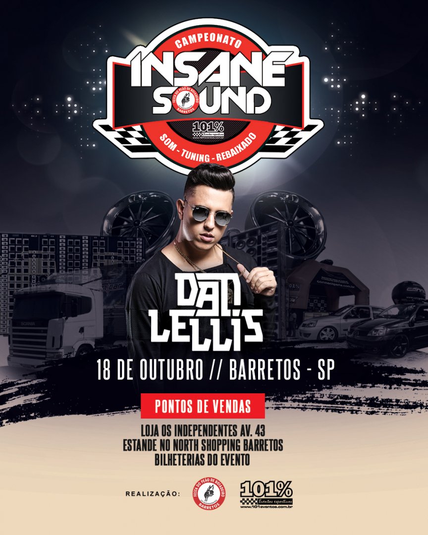 barretaooficial's tweet photo. Ele já mandou o recado: hoje tem show completo! @danlellis sobe logo mais no palco do Insane Sound e você não vai perder né? #InsaneSound #Tuning #rebaixados #Barretos https://t.co/bYB2GSCoMp