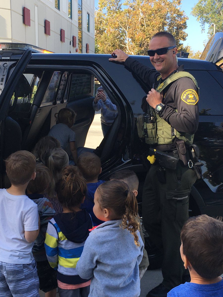 We had a blast with our little friends from the Faith Trolley Preschool! They were able to see the patrol car and meet deputies that help keep the community safe.  🚨🚔  #InYourCommunity #CommunityHelpers #KeepingYouSafe