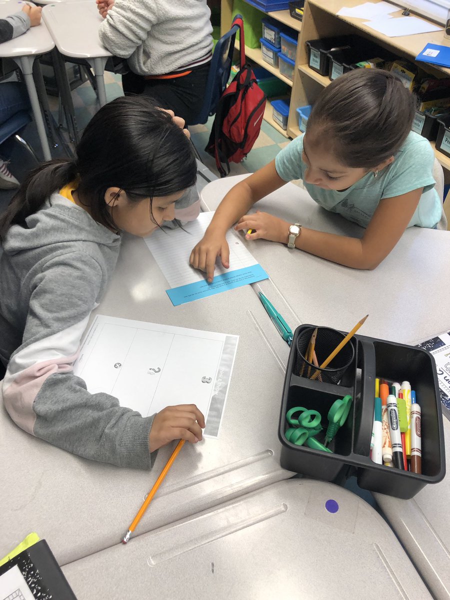 AllisonTFrost's tweet photo. Thanks for all the tools @nancy_lead4ward! Our first Problem Solving Friday was a success. I was so impressed by my students’ eager attitudes and commitment. In the words of one fourth grader... BRING IT ON! 🙂 https://t.co/x9yxhw93nH