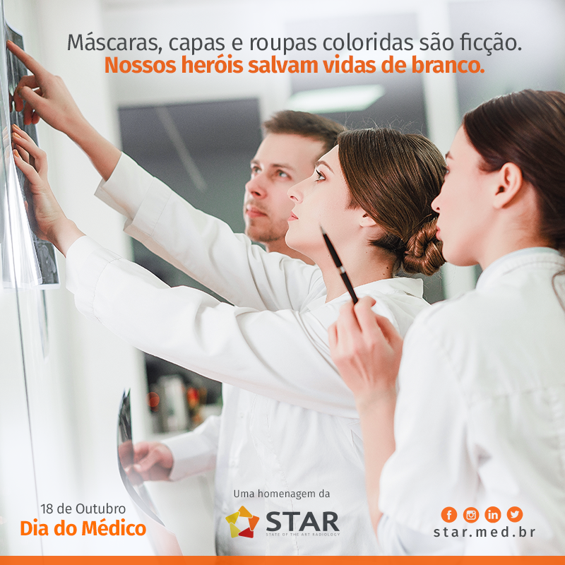 Hoje, dedicamos uma homenagem especial para nossos colegas e companheiros de profissão.
18 de outubro, dia do Médico. Um dia para relembrar a importância do profissional que salva vidas.
#diadomedico