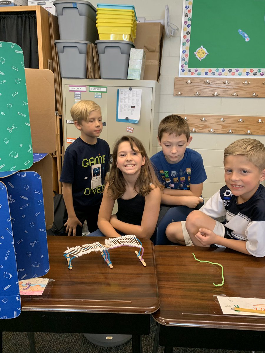 NS_Grade4's tweet photo. Our Bone Bridge Challenge Winners are... https://t.co/hewGdga5Mt