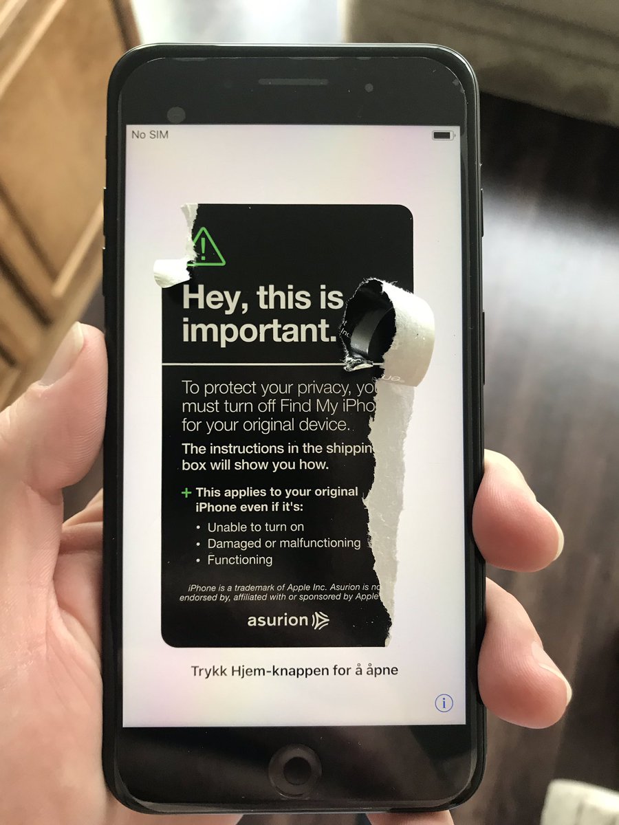 CraftCrawler's tweet photo. @AsurionCares Hey. This is important. You need to stop putting these stupid stickers that don’t come off on the screens of your devices!!! You’ve got to be freaking kidding me. https://t.co/gLuW7zvuSy