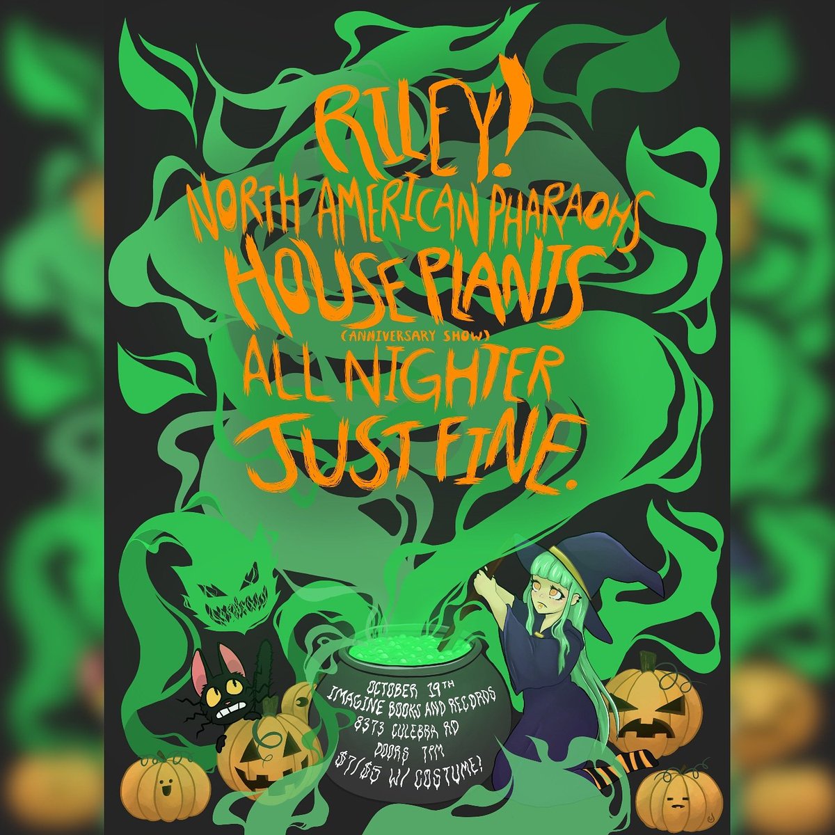 Join us this weekend for some great music, a Halloween show, and some fantastic vendors!