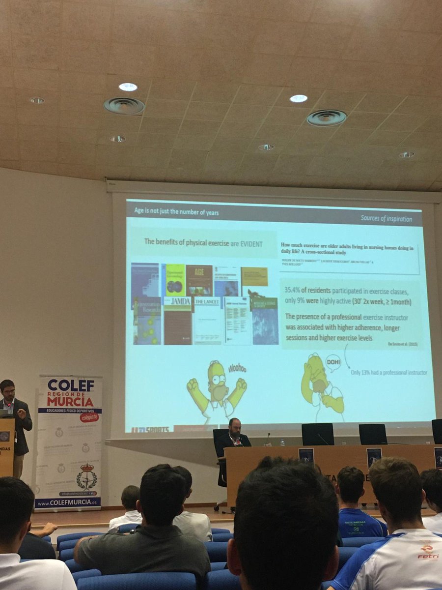 JavierCourel's tweet photo. ¡¡Tremendo la que se está liando en @umucafd este finde!! Afortunado, contento y muy agradecido por presentar el #HEALstudy "HMB+Exercise = older Adults Living better" 👴👵🏋️Mañana ni más ni menos que @iara_royo en el Congreso y @PallaresJG en el @MasterARDC 🔝🔝 https://t.co/fVgHxlnXXG