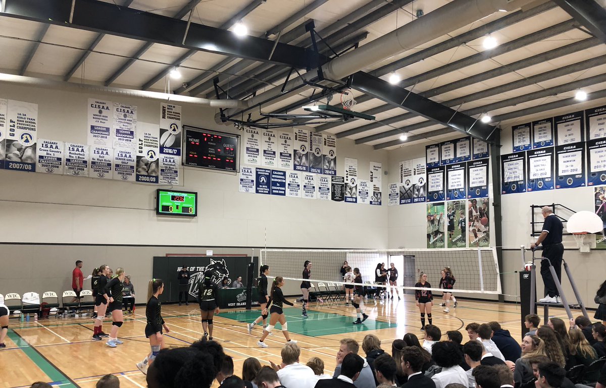 Great start to the <a href="/WICYYC/">West Island College</a> invitational volleyball tournament.