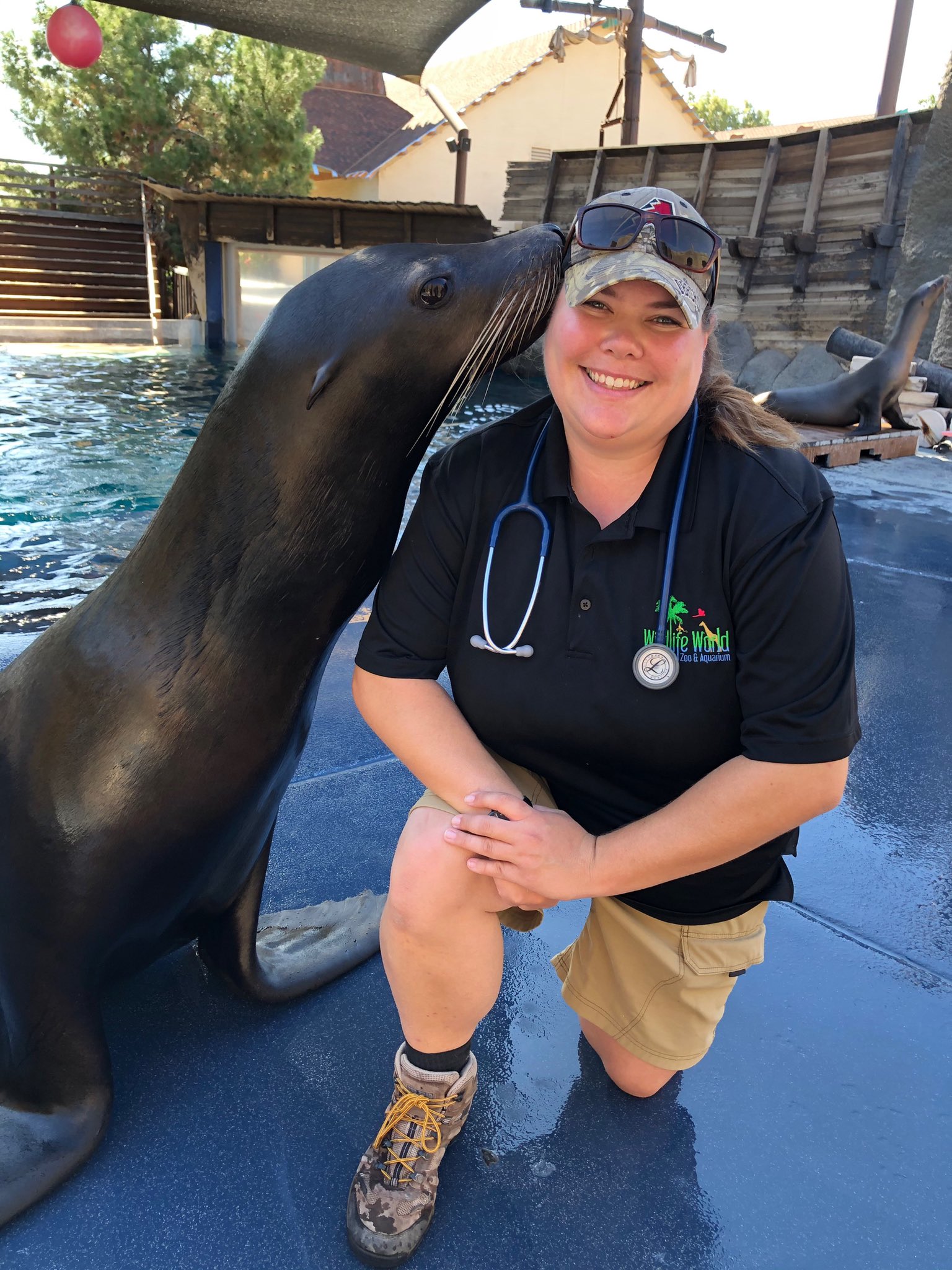 Wildlife World Zoo, Aquarium & Safari Park on Twitter: "In honor of  National Veterinary Technician Week, meet one of our vet techs, Marie!  #nationalveterinarytechnicianweek #nationalvettechwee  https://t.co/K3UoREUOQC" / Twitter