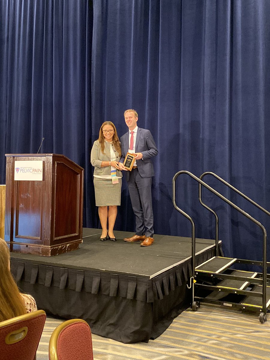 suzieassanie's tweet photo. congratulations @DrAllaire @horne_research , recipients of the James E Carter and Paul E Perry achievement awards, in recognition and gratitude for their exceptional contribution to advancing evidence-based compassionate care in pelvic pain! @PelvicPainOrg @CanSAGE #IPPS2019 https://t.co/BUhagVDaAE