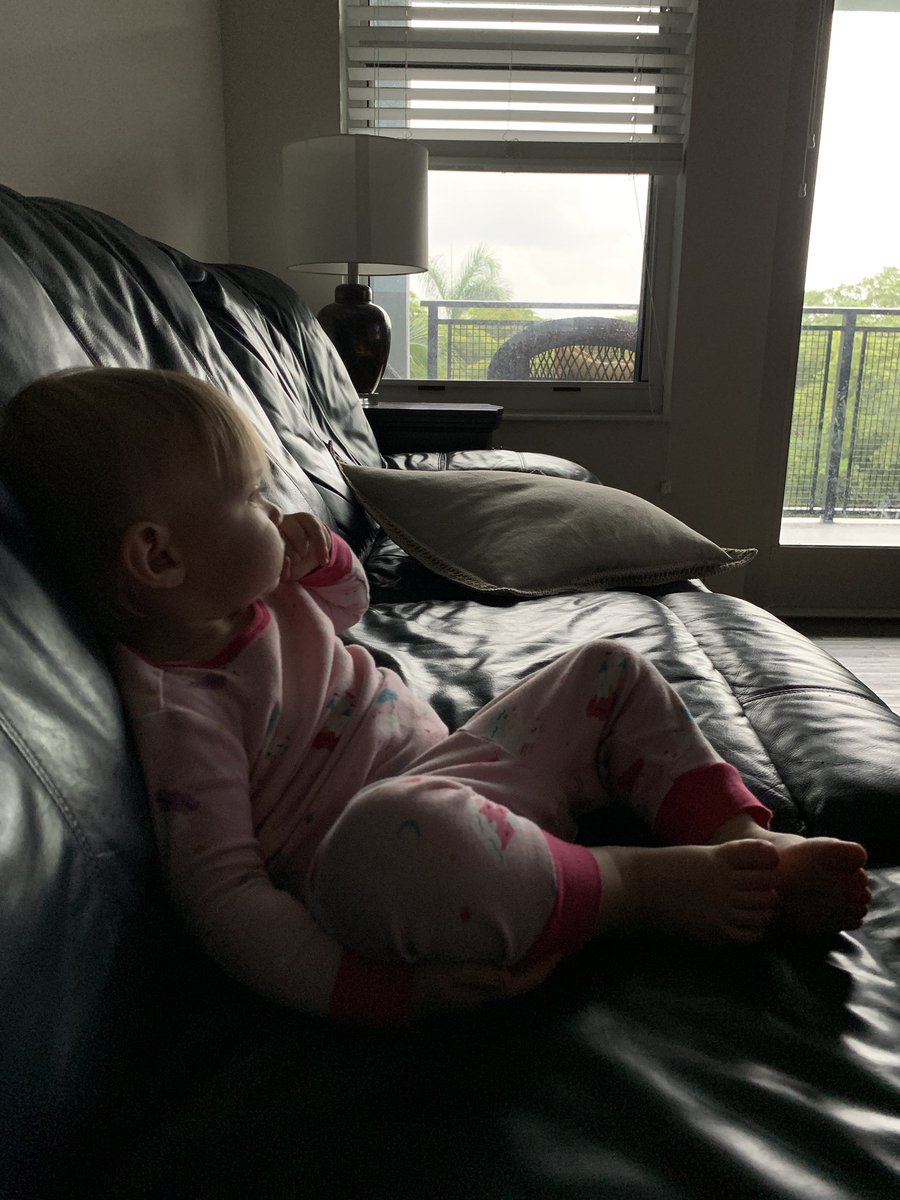 This girl NEVER sits still unless she’s watching <a href="/RomanAtwood/">Roman Atwood</a> @_little_britt_ 🤪💕 we love your videos
