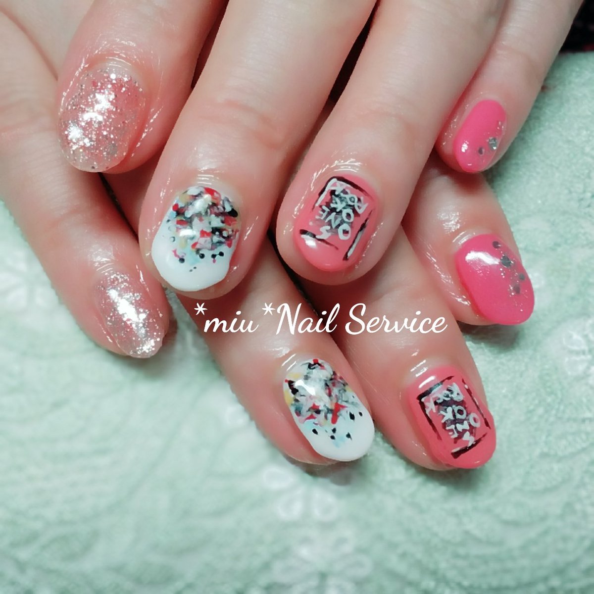 ট ইট র Miennie Nail Nails Nailart ネイル ネイル ジェルネイル ジェルネイルネイル ネイルアート ネイルデザイン ネイルデザインシンプル シンプルネイル 大人ネイル 上品ネイル 夏ネイル 秋ネイル 冬ネイル Fashion ワンオク ワンオク