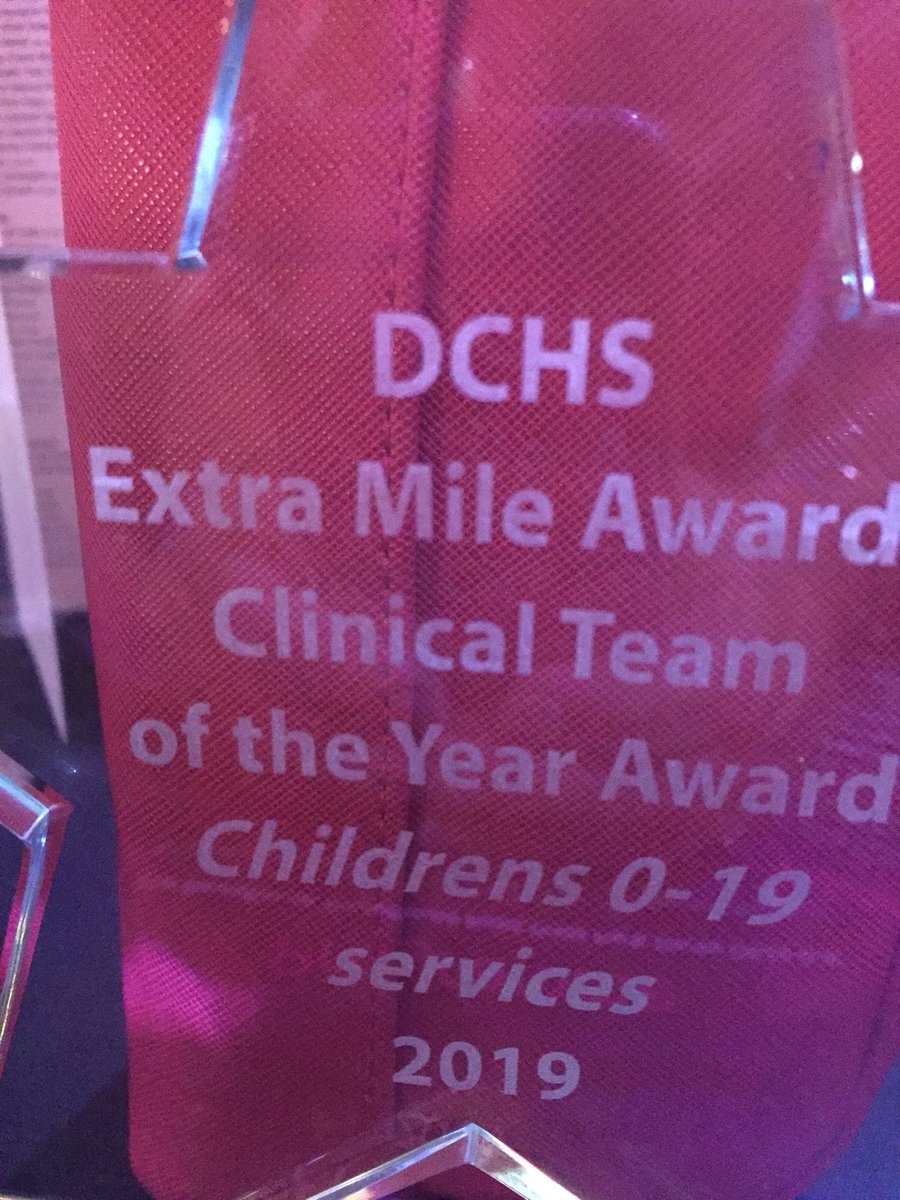 mischab137's tweet photo. Yaaay clinical team if the year 0-29 children’s service https://t.co/RfAYgl7HfU