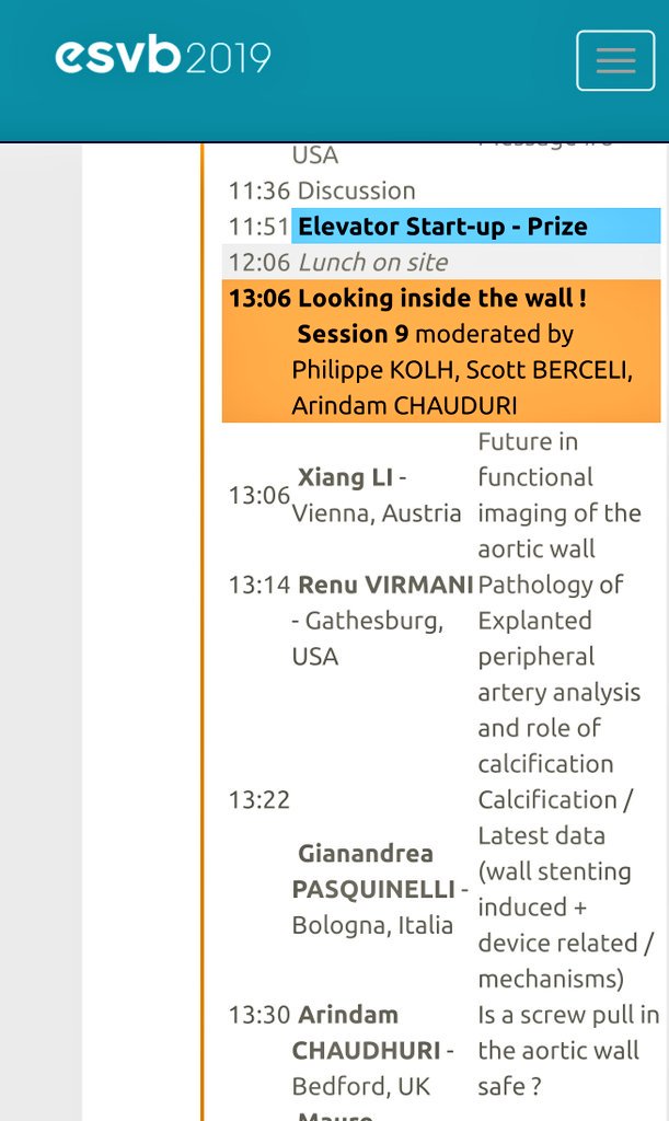 vascularis's tweet photo. Honoured to be invited to speak at #ESVB2019 @ESVB_Strasbourg @NChakfe https://t.co/L79hqipI1X