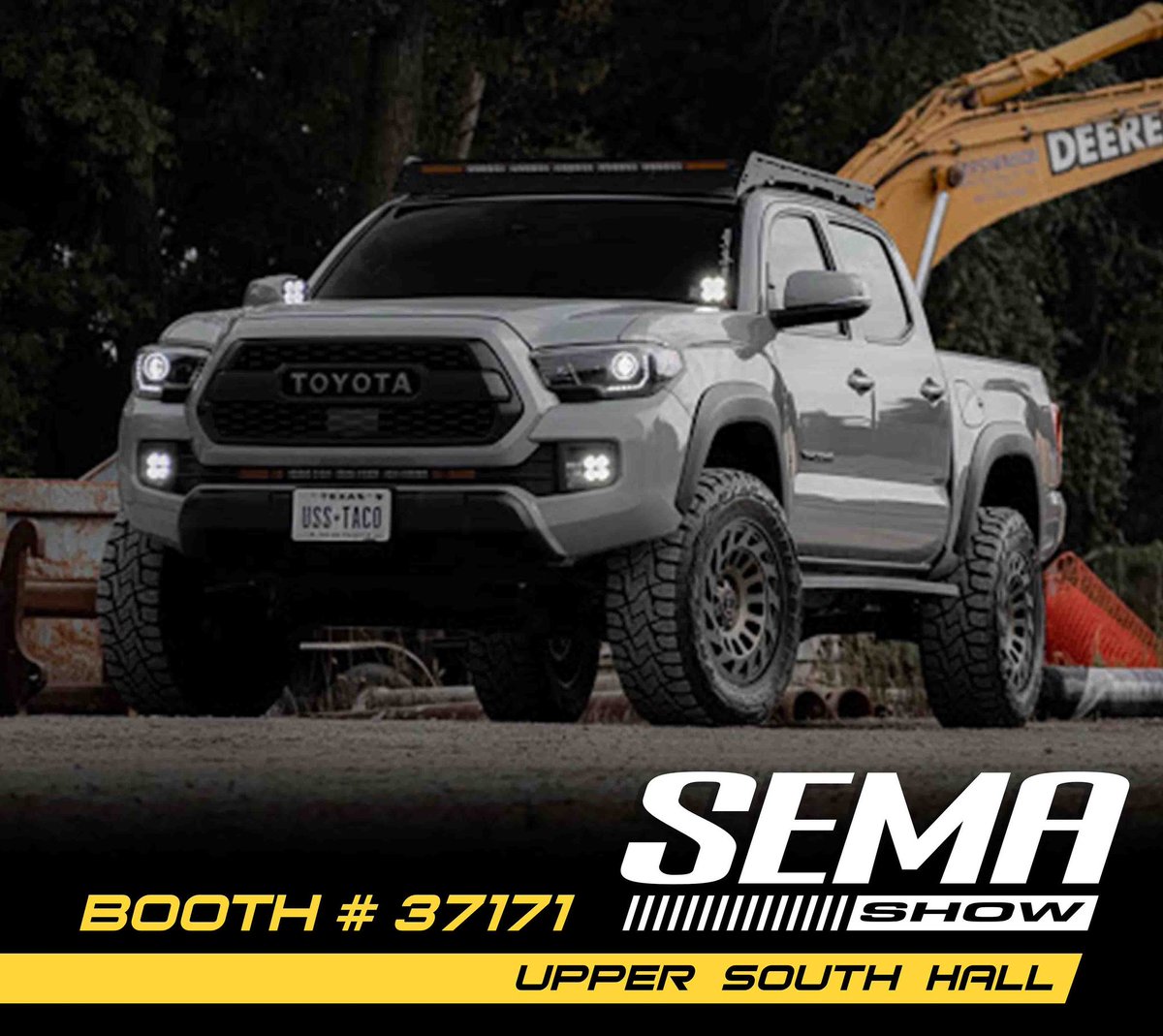 DiodeDynamics's tweet photo. SEMA 2019 is almost here! 🤯 If you're at the show, stop by booth #37171 in the Upper South Hall to say hey to the Diode team and check out our newest products!
#diodedynamics #stageseries #sema #semashow #semashow2019 https://t.co/H6jw5r0EH7