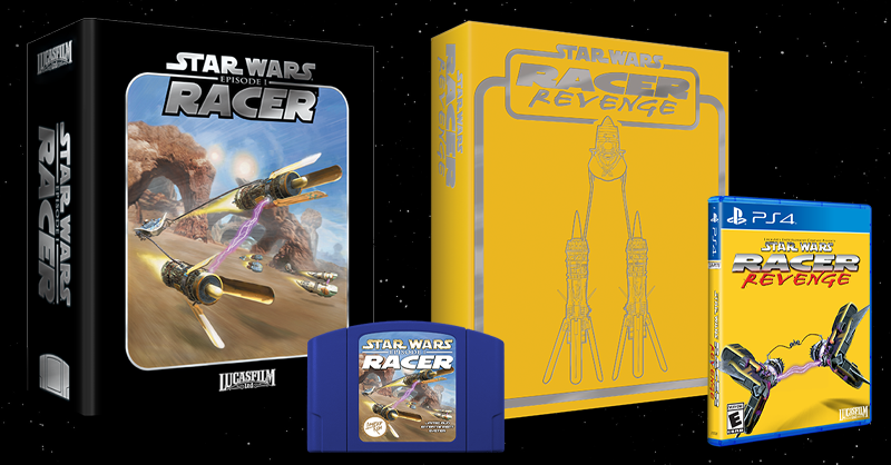 Limited Run Games on Twitter: "The remaining of the Star Wars™: 1 (N64) and Star Wars™: Racer Revenge (PS4) Limited Runs are now live on the site. Get