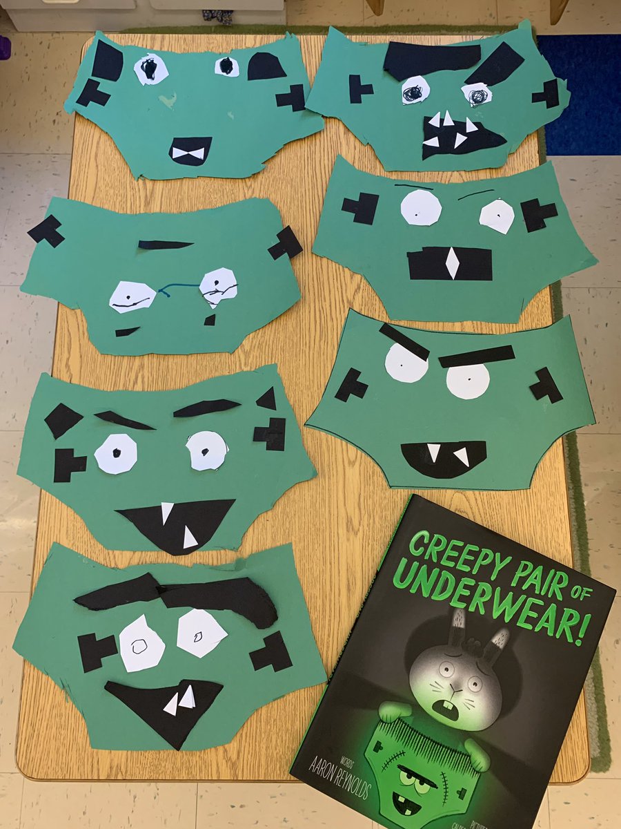 MMikaliunas's tweet photo. #preschool #creepypairofunderwear #halloween #craft #readitup @kindersmorgie @atsdschools https://t.co/KuQCuAS7nf