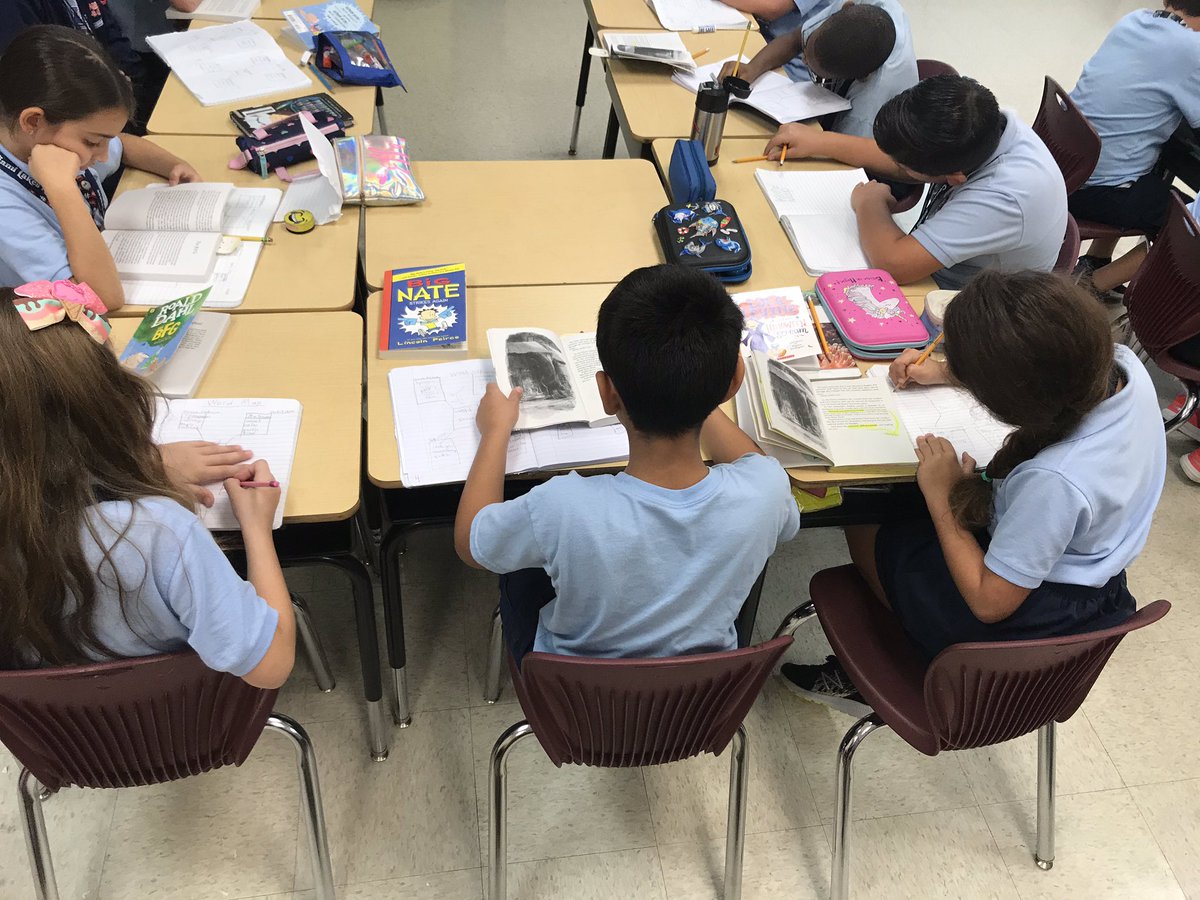 CalaKristina's tweet photo. Annotating and Word Mapping... “The BFG” novel discussions is one of our favorite times in the class.
#MDCPSGiftedEDWeek #MiamiLakesK8Center
Get swept up in a good book 📚 https://t.co/EltQU8Pf74