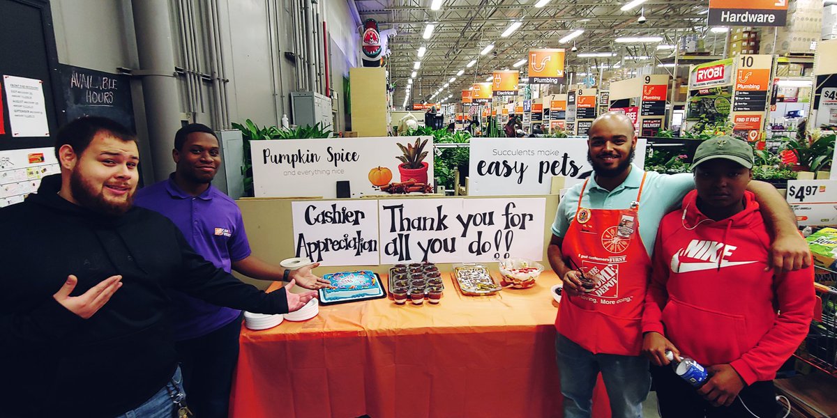 SASM_4142's tweet photo. Betty Crocker Who!!!!! Nothing shows more appreciation than delicious home made desserts for our cashiers and friends! A special shout out to all of our Betty Crockers! #CAM2019 #CAM19 #4166TheBestSouthPhillyHD https://t.co/RHtj0fLQkx