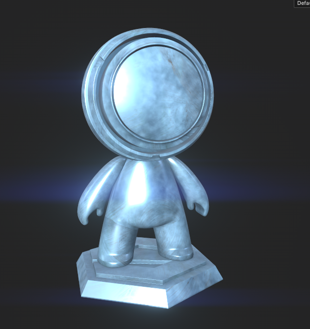 TiffUllman's tweet photo. WIP smart material for Ice. It's kinda getting there? Fingers crossed! #SubstancePainter #TextureArtist https://t.co/SpW11sPOxZ