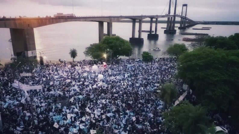 A la vera del Paraná decimos sí se puede! 😍🇦🇷
#SíSePuedeCorrientes
#SiSePuedeChamigo